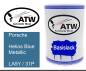 Preview: Porsche, Helios Blue Metallic, LA5Y / 31P: 500ml Lackdose, von ATW Autoteile West.